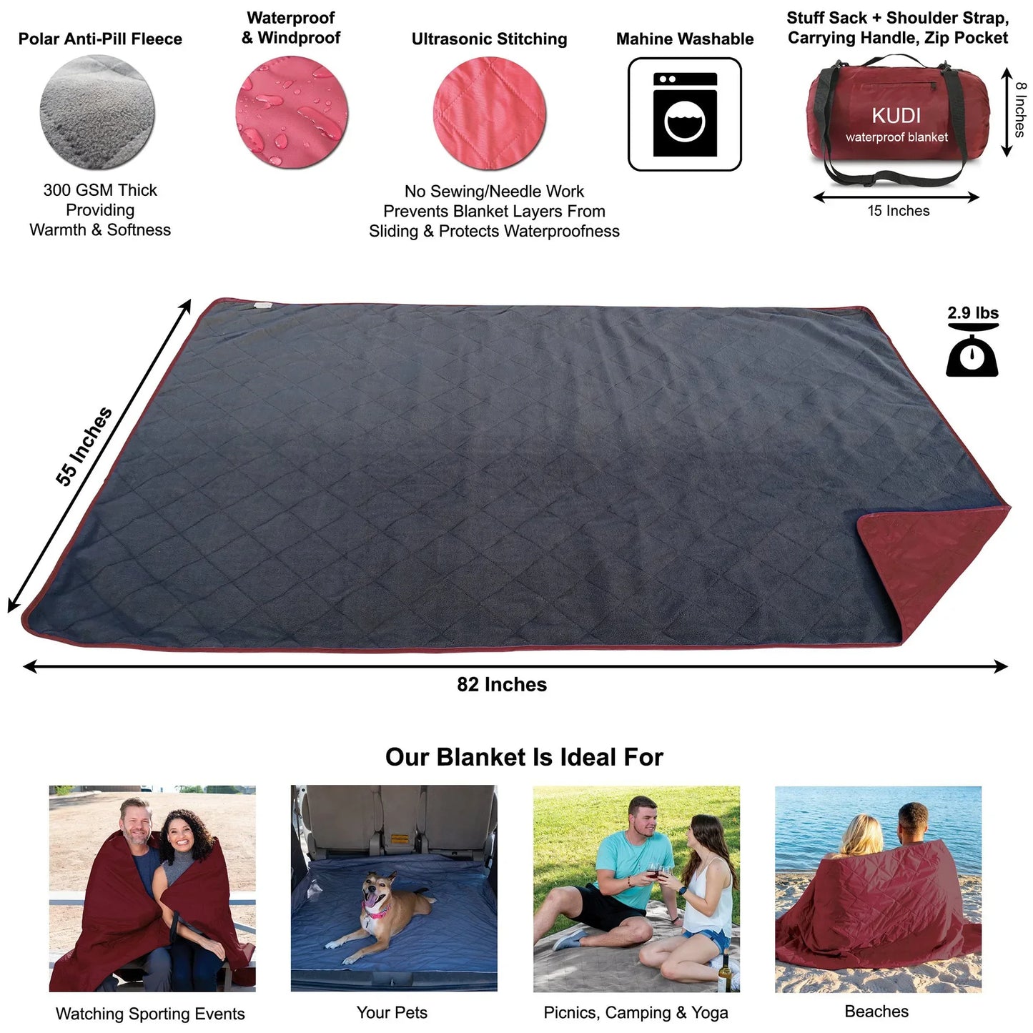 Waterproof Picnic Blanket