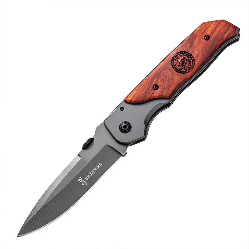 Browning Pocketknife with Wolf Emblem